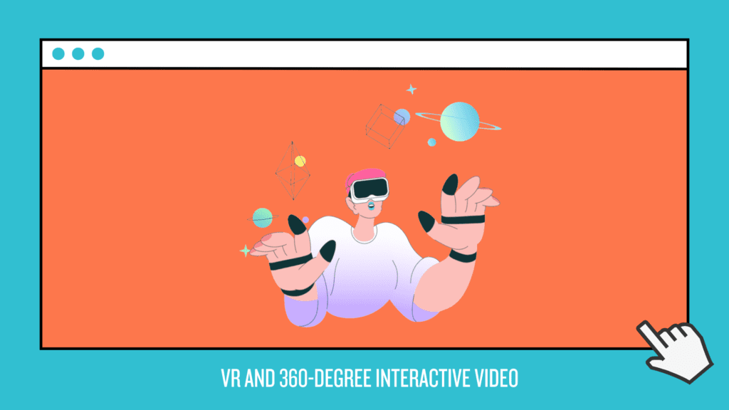 VR and 360-degree interactive video