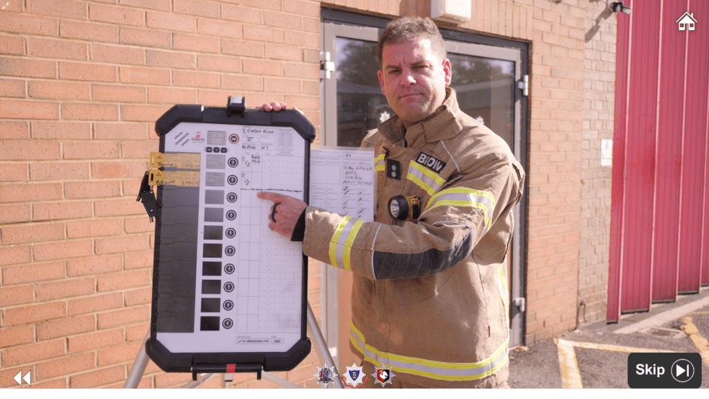Interactive learning delivers results for Thames Valley Fire Brigades