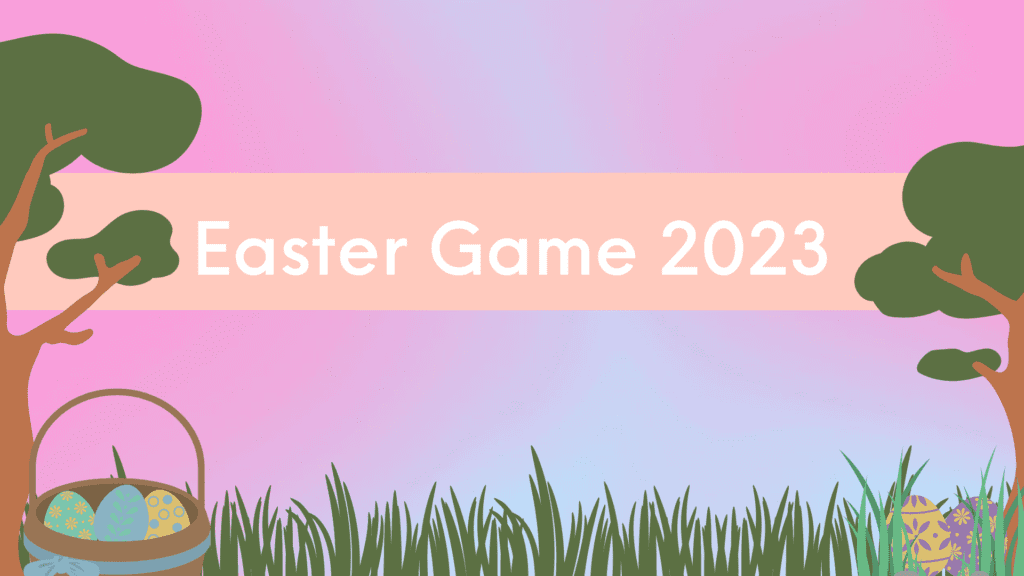 Canva Easter title