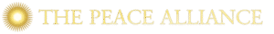 The Peace Alliance logo - a sunburst with The Peace Alliance text in yellow