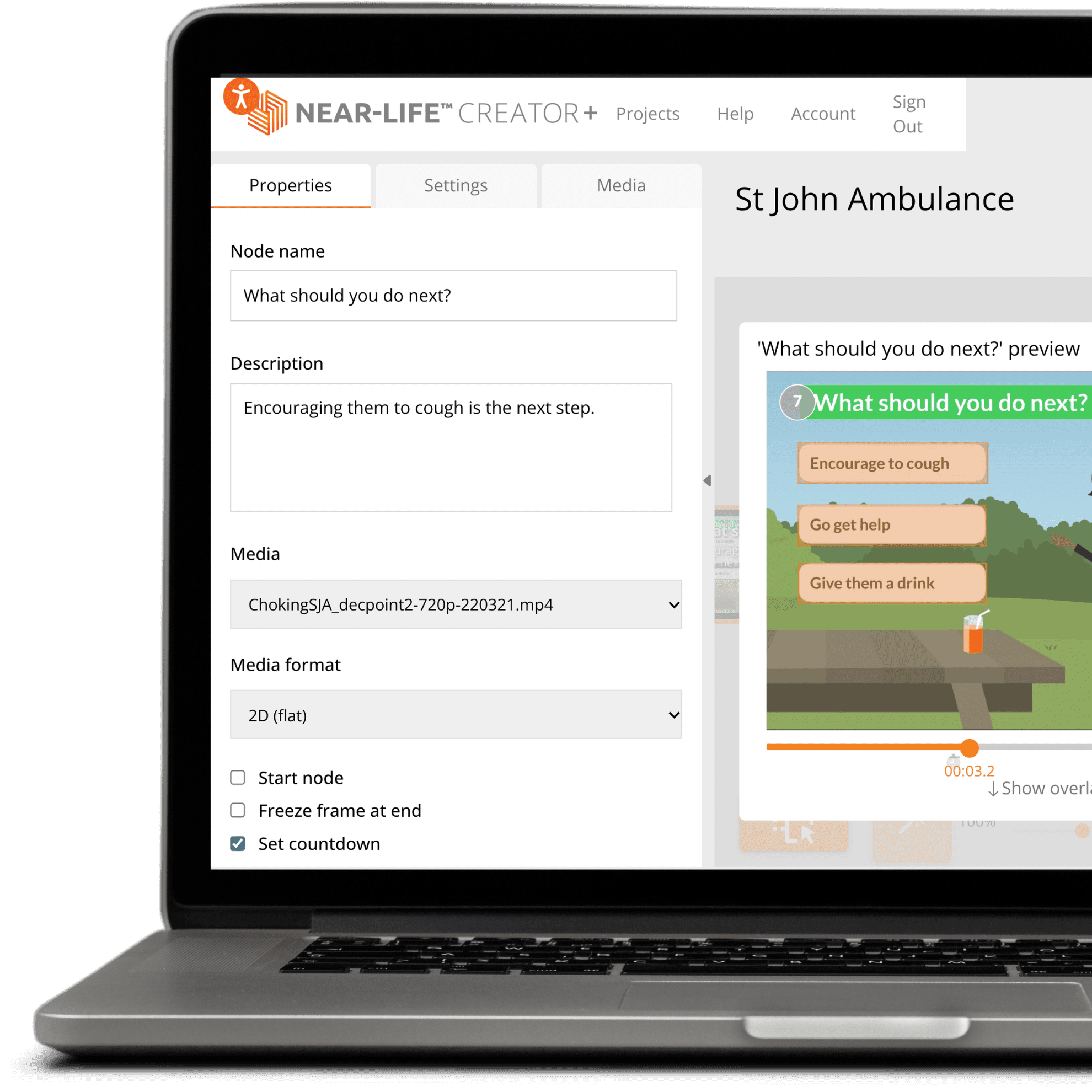 Near-Life interactive learning platform bg image