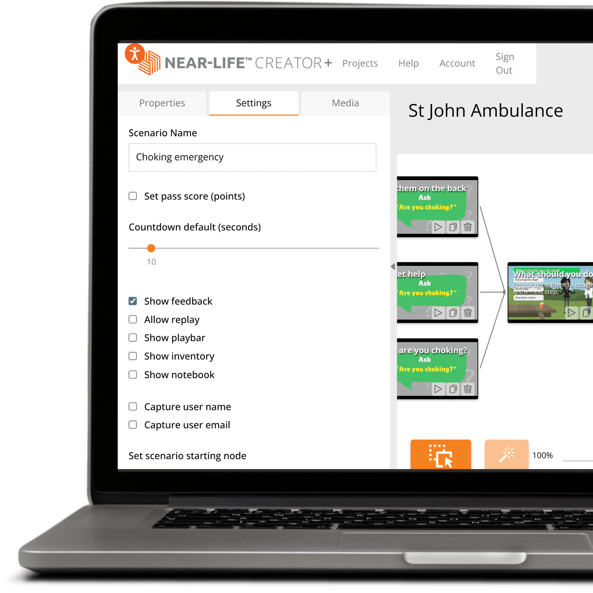 Near-Life interactive learning platform bg image